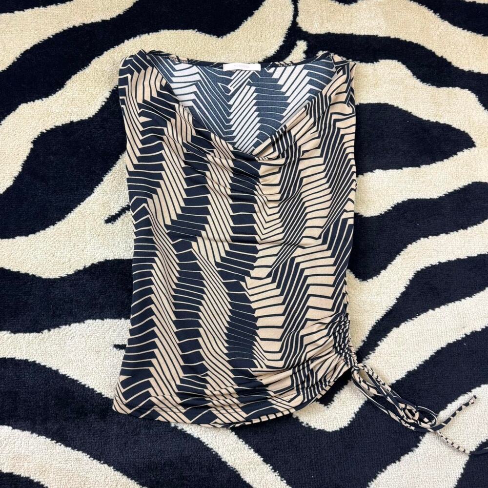★ Vintage Forever 21 Geometric Ruched Top ★